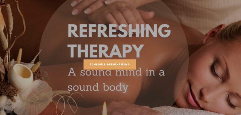 Massage Web Design London